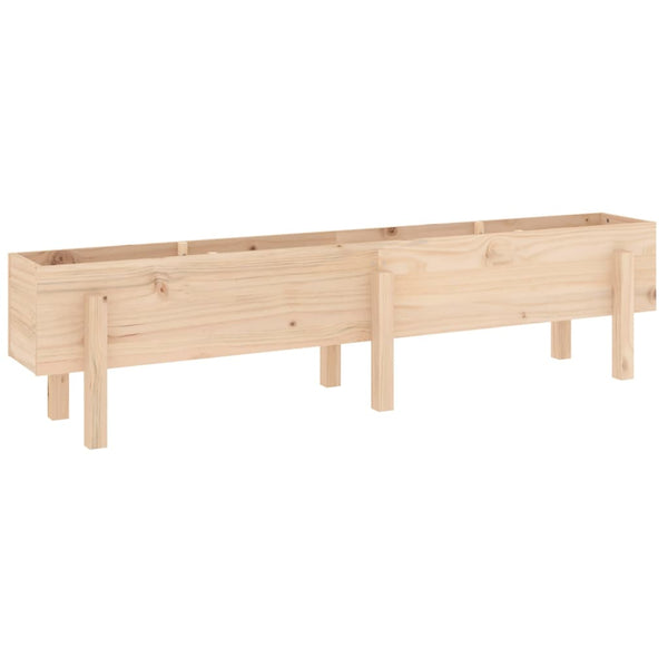 Hochbeet Kiefer Massivholz 160x30x38cm