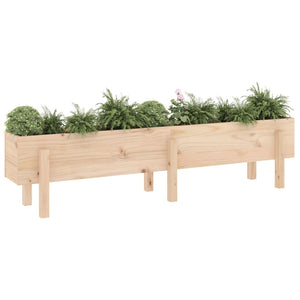Hochbeet Kiefer Massivholz 160x30x38cm