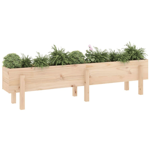 Hochbeet Kiefer Massivholz 160x30x38cm