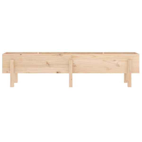 Hochbeet Kiefer Massivholz 160x30x38cm
