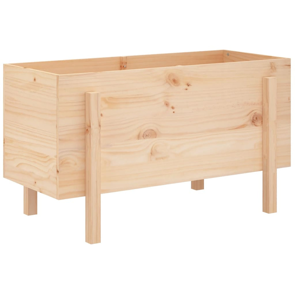 Hochbeet Kiefer Massivholz 101x50x57cm