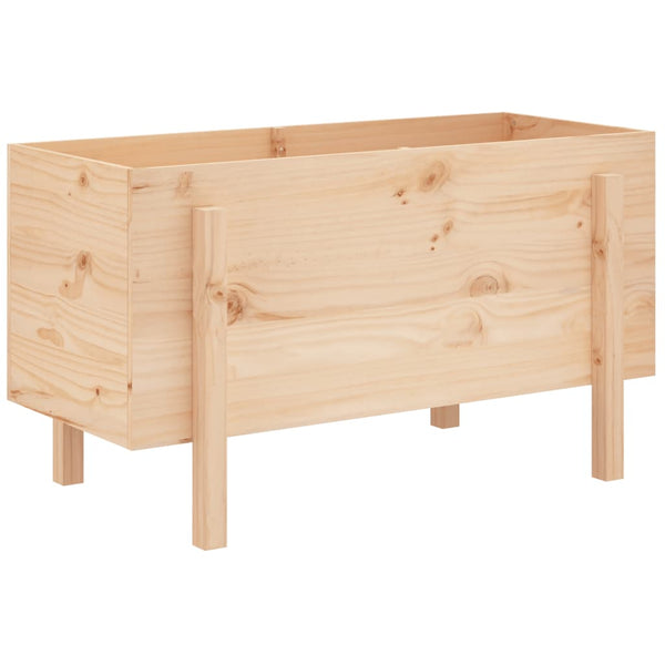 Hochbeet Kiefer Massivholz 101x50x57cm