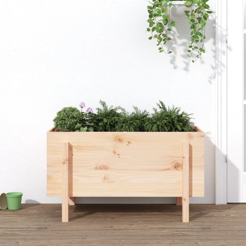 Hochbeet Kiefer Massivholz 101x50x57cm