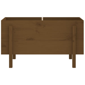 Hochbeet Honigbraun 101x50cm Kiefer Massivholz