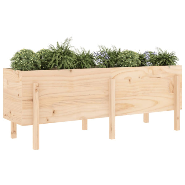 Hochbeet Kiefer Massivholz 160x50x57cm