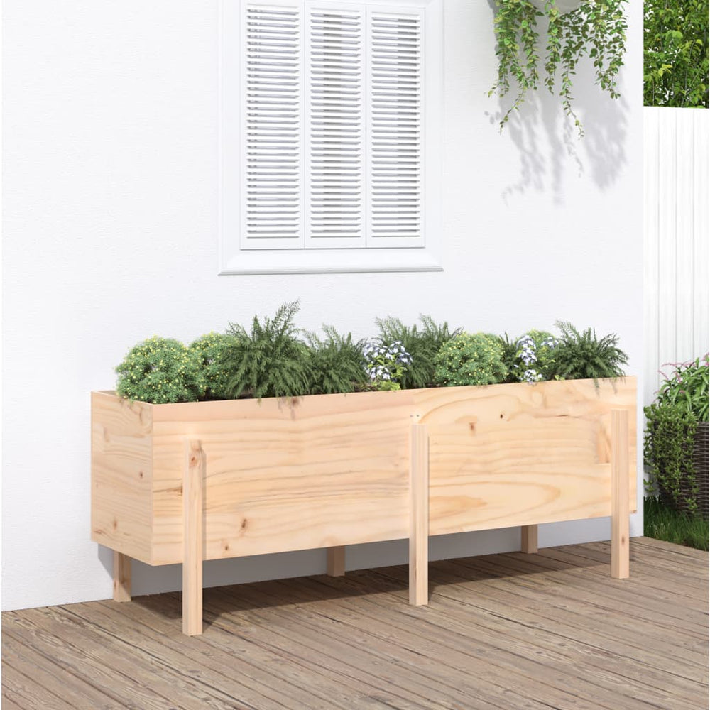 Hochbeet Kiefer Massivholz 160x50x57cm