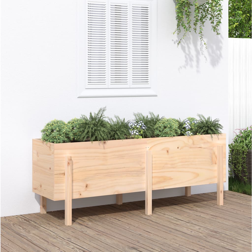 Hochbeet Kiefer Massivholz 160x50x57cm
