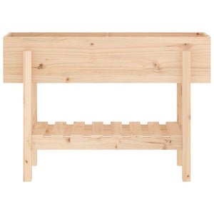 Hochbeet Kiefer Massivholz 101x30x69 cm