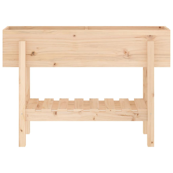 Hochbeet Kiefer Massivholz 101x30x69 cm