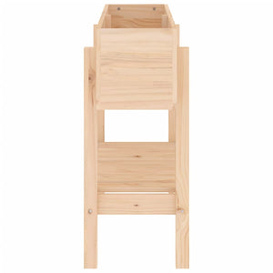Hochbeet Kiefer Massivholz 101x30x69 cm