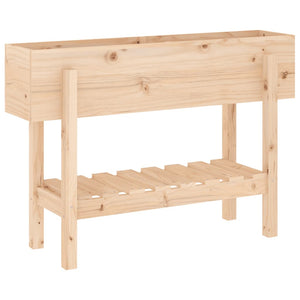 Hochbeet Kiefer Massivholz 101x30x69 cm