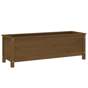 Hochbeet Honigbraun Kiefer Massivholz 119,5cm