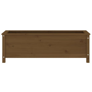 Hochbeet Honigbraun Kiefer Massivholz 119,5cm