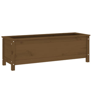 Hochbeet Honigbraun Kiefer Massivholz 119,5cm