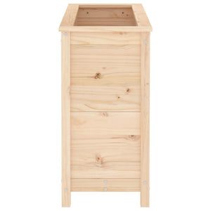 Pflanzkübel Kiefer Massivholz 82,5 cm