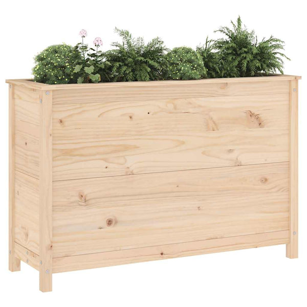 Hochbeet Kiefer Massivholz 119,5x40x78 cm