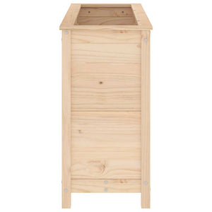 Hochbeet Kiefer Massivholz 119,5x40x78 cm