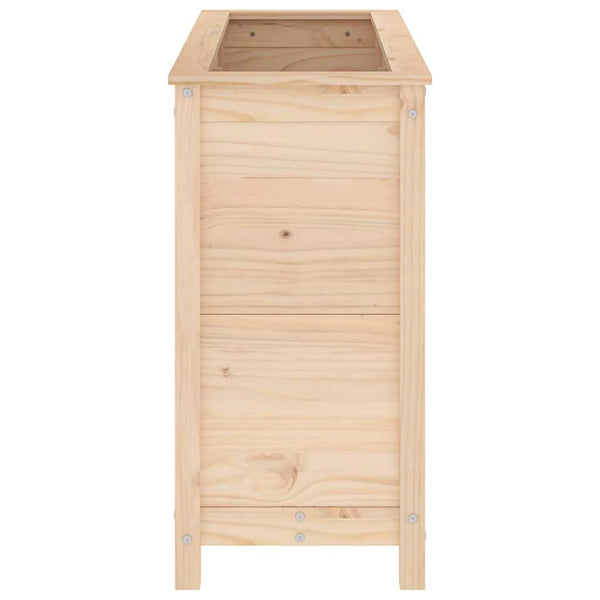 Hochbeet Kiefer Massivholz 119,5x40x78 cm