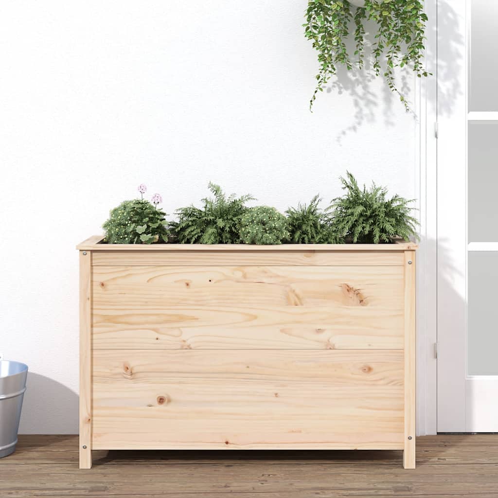Hochbeet Kiefer Massivholz 119,5x40x78 cm