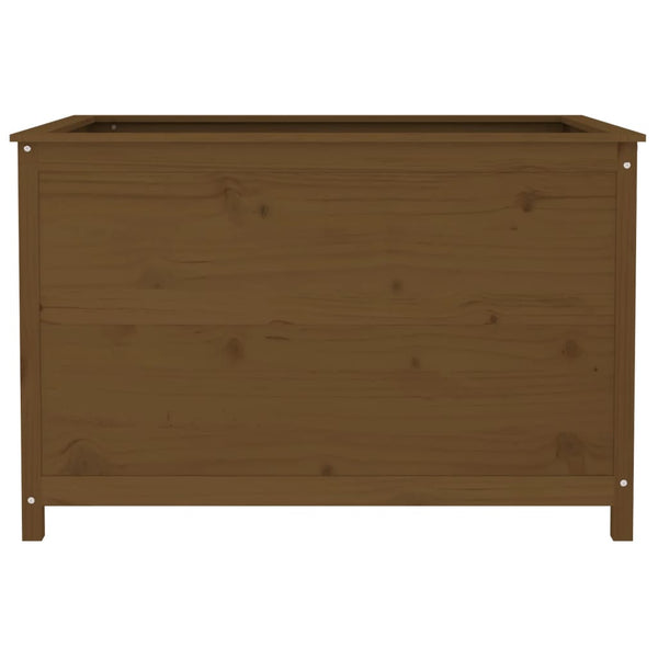Hochbeet Honigbraun Kiefer Massivholz 120x83cm