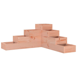 Pflanzentreppe aus Holz, 4 Stufen