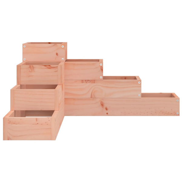 Pflanzentreppe aus Holz, 4 Stufen