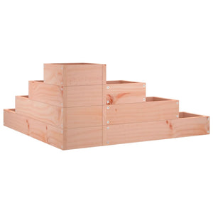 Pflanzentreppe aus Holz, 4 Stufen