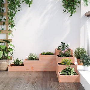 vidaXL Jardinière de jardin à 4 niveaux 106x104,5x36 cm Bois de douglas massif
