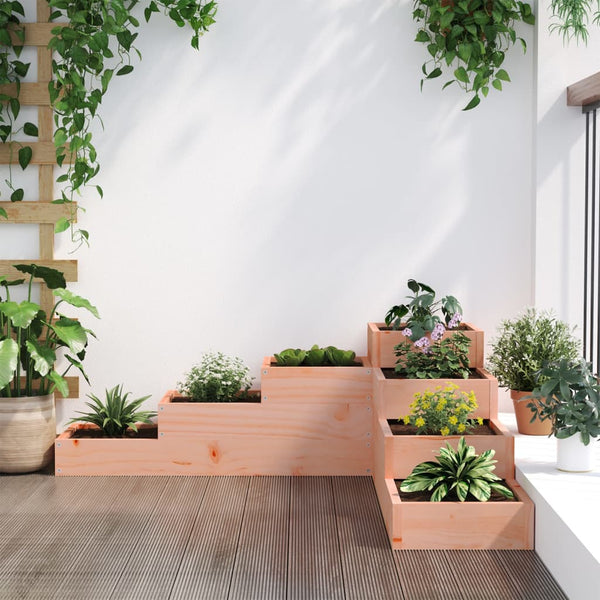 vidaXL Jardinière de jardin à 4 niveaux 106x104,5x36 cm Bois de douglas massif