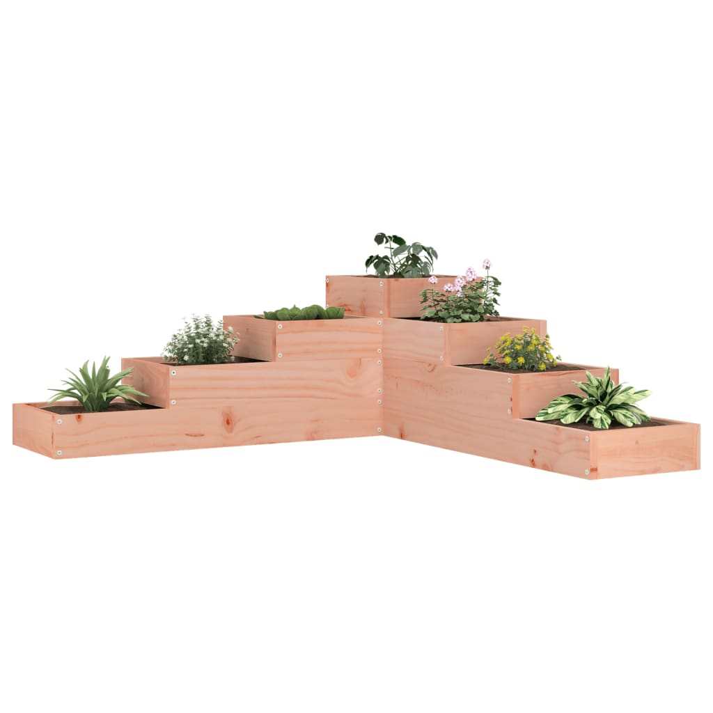 vidaXL Jardinière de jardin à 4 niveaux 106x104,5x36 cm Bois de douglas massif