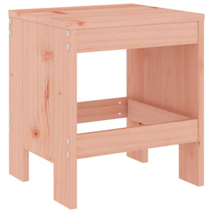 Gartenhocker 2er Set Douglasie Massivholz