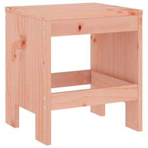 Gartenhocker 2er Set Douglasie Massivholz