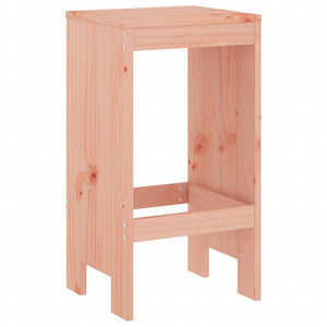 Barhocker 2er Set Douglasie Massivholz