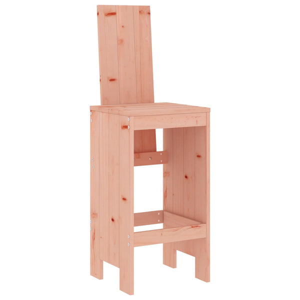 Barhocker Set aus Massivholz, 2 Stück