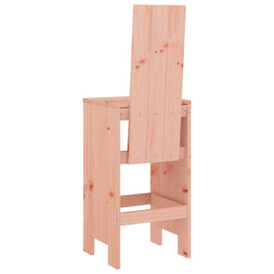 Barhocker Set aus Massivholz, 2 Stück