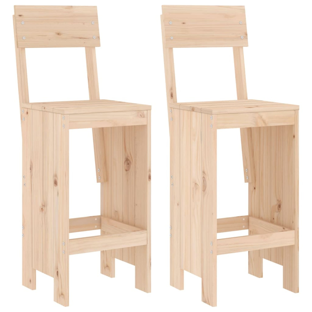 Kiefer Barhocker 2er Set
