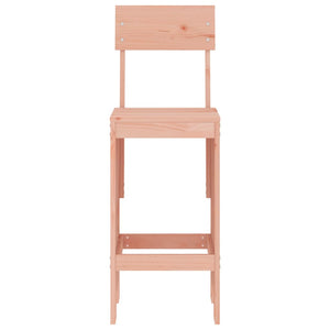 2er Set Barhocker aus Douglasienholz