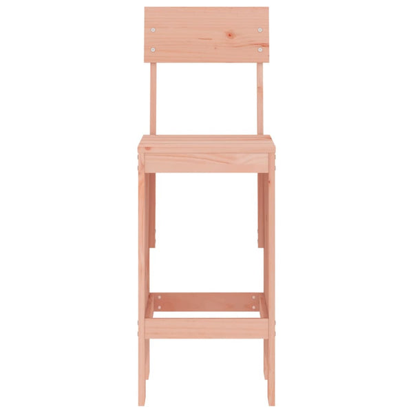 2er Set Barhocker aus Douglasienholz