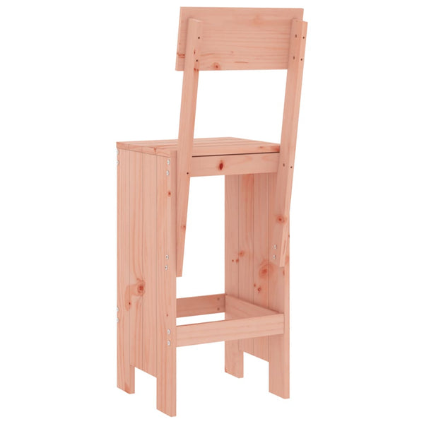 2er Set Barhocker aus Douglasienholz