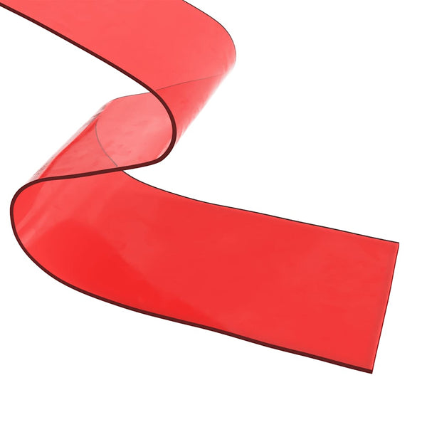 Türvorhang Rot 200x1,6 mm 25 m PVC