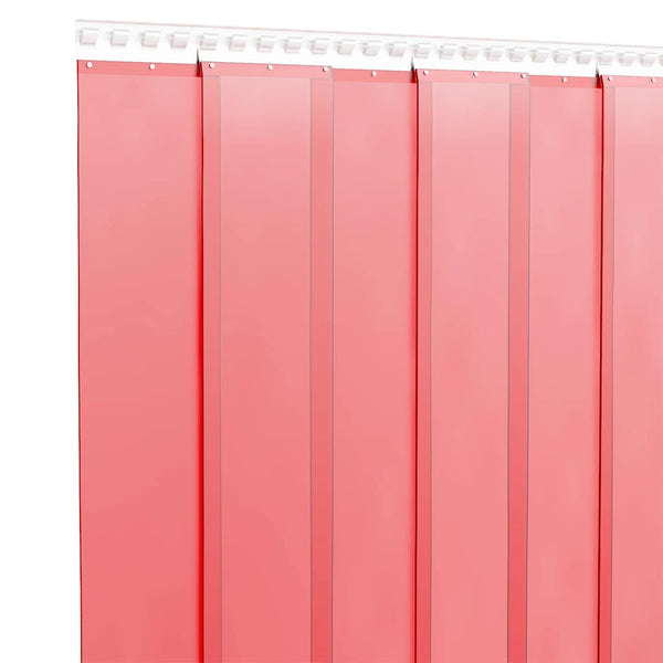 Türvorhang Rot 300x2,6 mm 25 m PVC