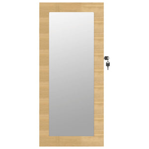 Wandmontage Schmuckschrank mit Spiegel
