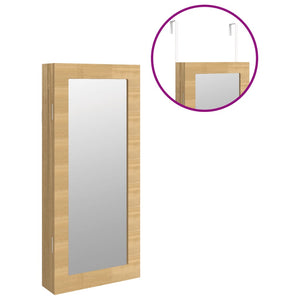 Wandmontage Schmuckschrank mit Spiegel