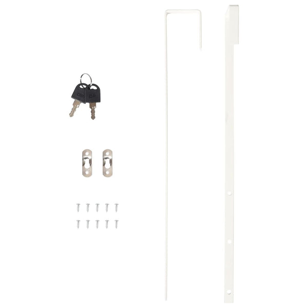 Wandmontage Schmuckschrank mit Spiegel