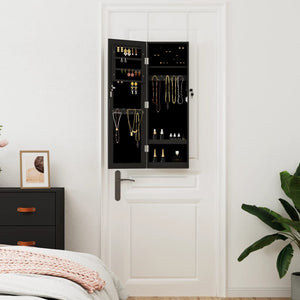 Schmuckschrank mit Spiegel zur Wandmontage