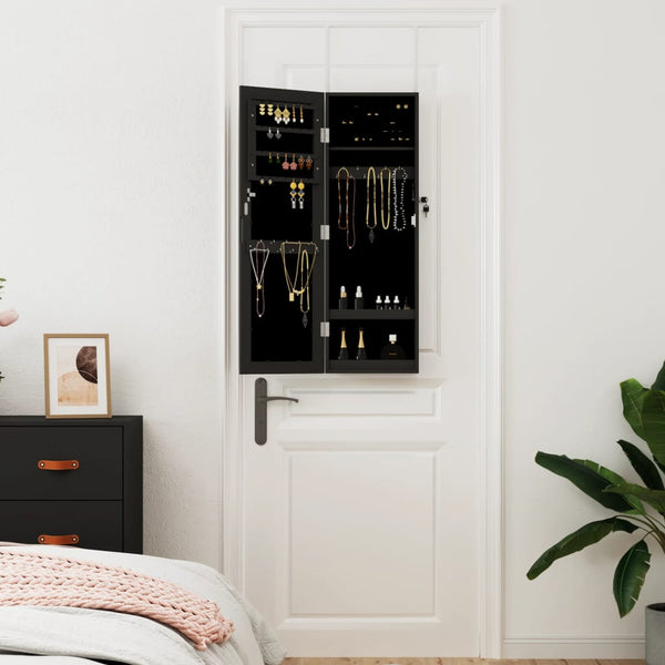 Schmuckschrank mit Spiegel zur Wandmontage