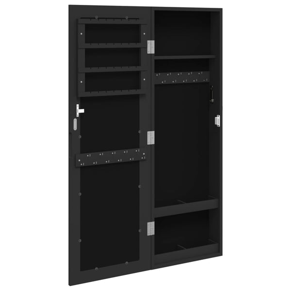 Schmuckschrank mit Spiegel zur Wandmontage