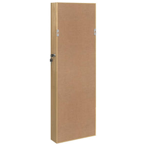 Wandmontage Schmuckschrank mit Spiegel 30x8,5x90 cm