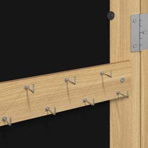 Wandmontage Schmuckschrank mit Spiegel 30x8,5x90 cm