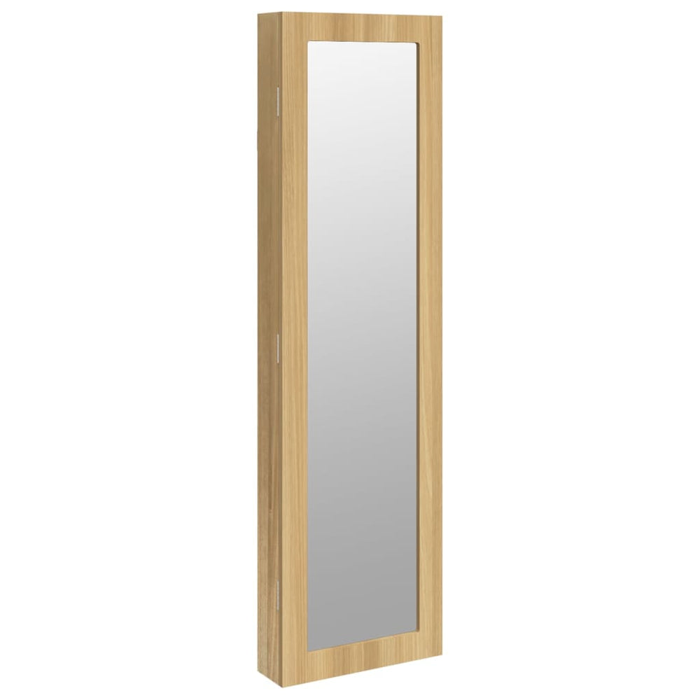 Wandmontage Schmuckschrank mit Spiegel